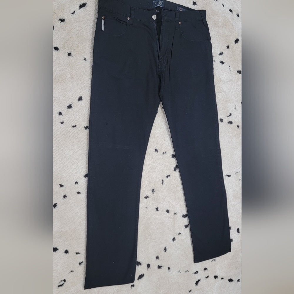 Armani Jeans Dark Blue Regular Fit Pants